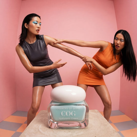 glass skin, hydrating skin, hyaluronic cream